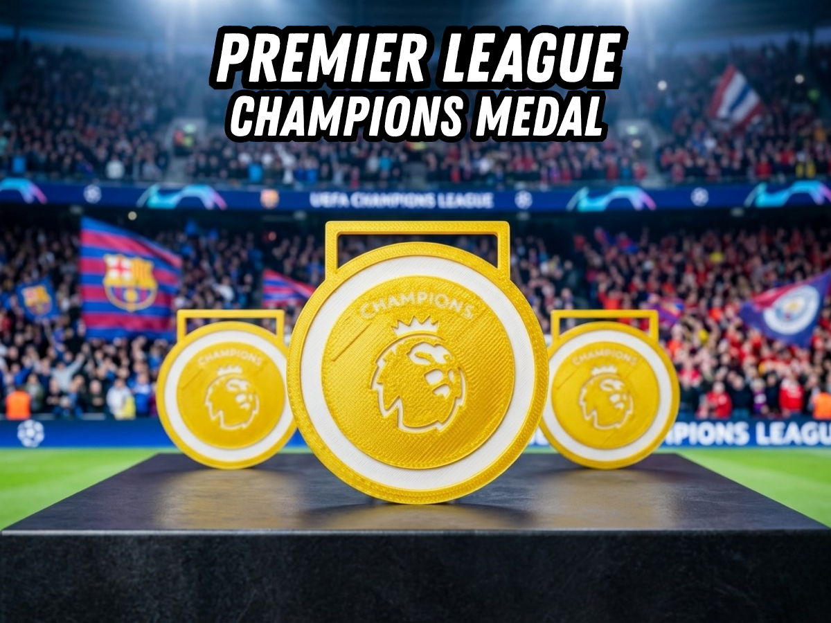 Premier League Champion Winners Medal