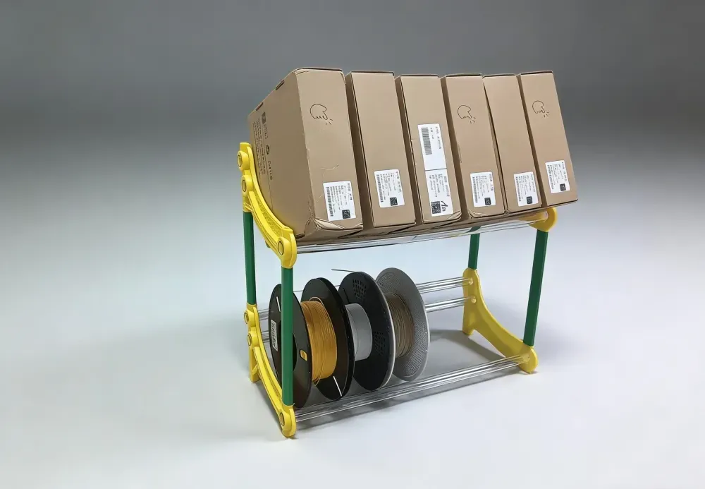 [Workbench] Ergonomic Filament Spool Rack - 8mm Steel Rod Dedicated ...