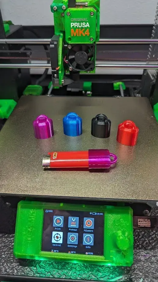 Bic Lighter Keychain Holder