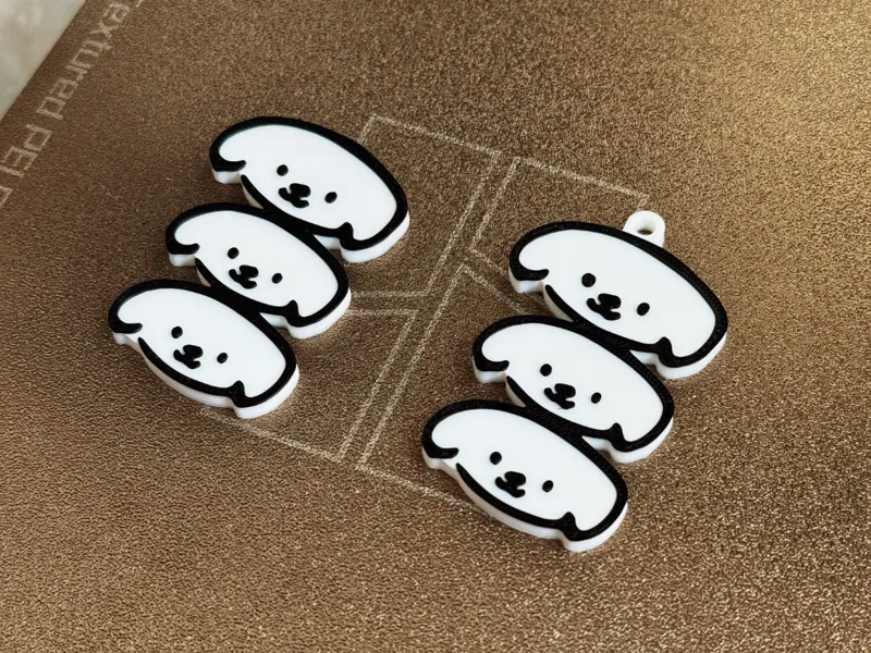 【仅5g】陈粒 粒粒小狗aio 挂件/冰箱贴物料