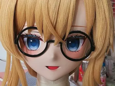 Glasses specifically for kigurumi heads