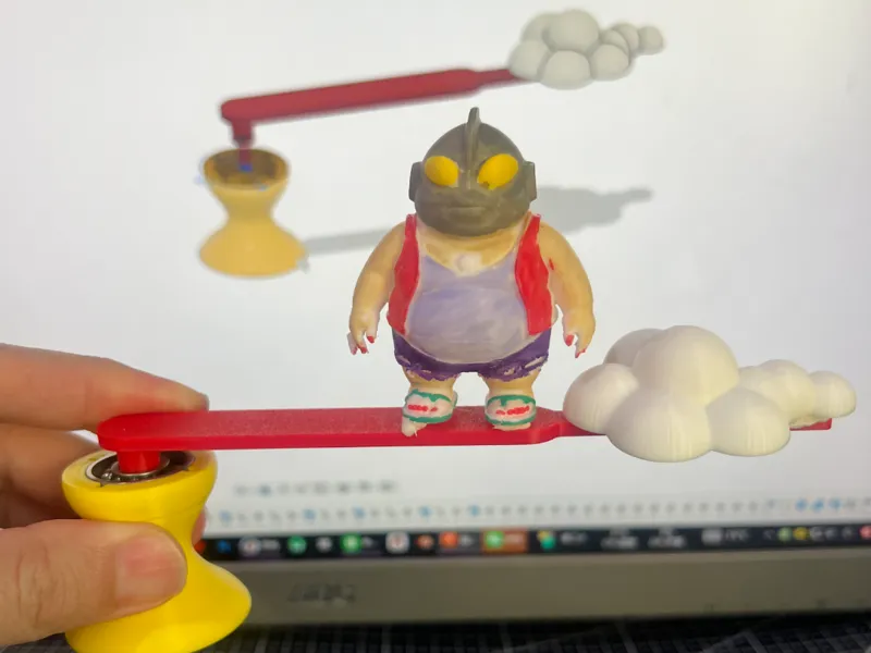 车内惯性摆件｜金属轴承高灵敏随车摆动｜可自由替换人偶