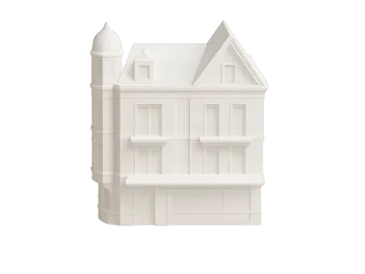 historically inspired house - Art Nouveau villa