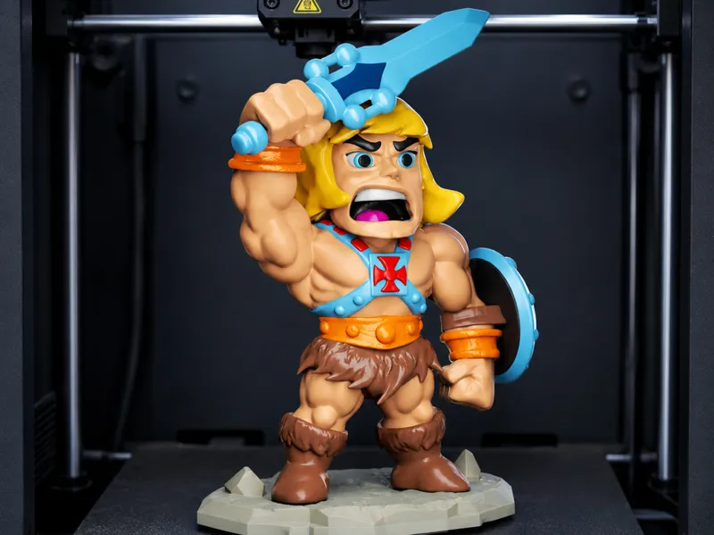 HE MAN Fantasy Warrior Miniature "Chibi"