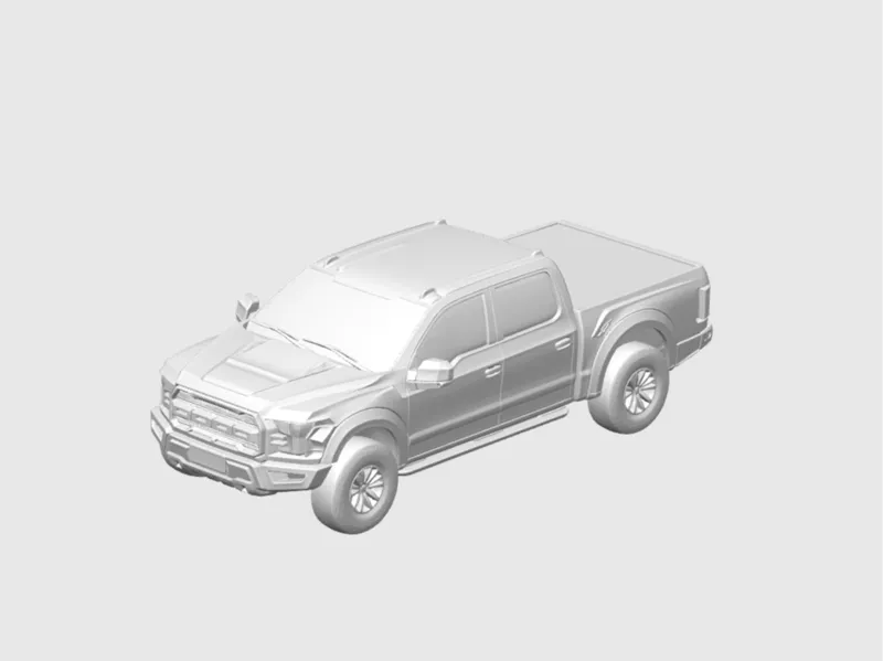 福特F-150猛禽 1:50模型