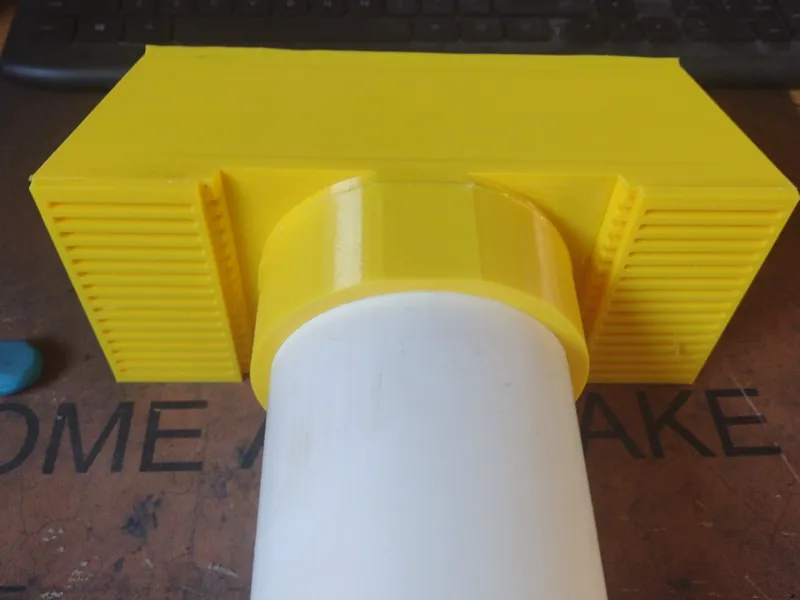 PVC Vent Cover 3"