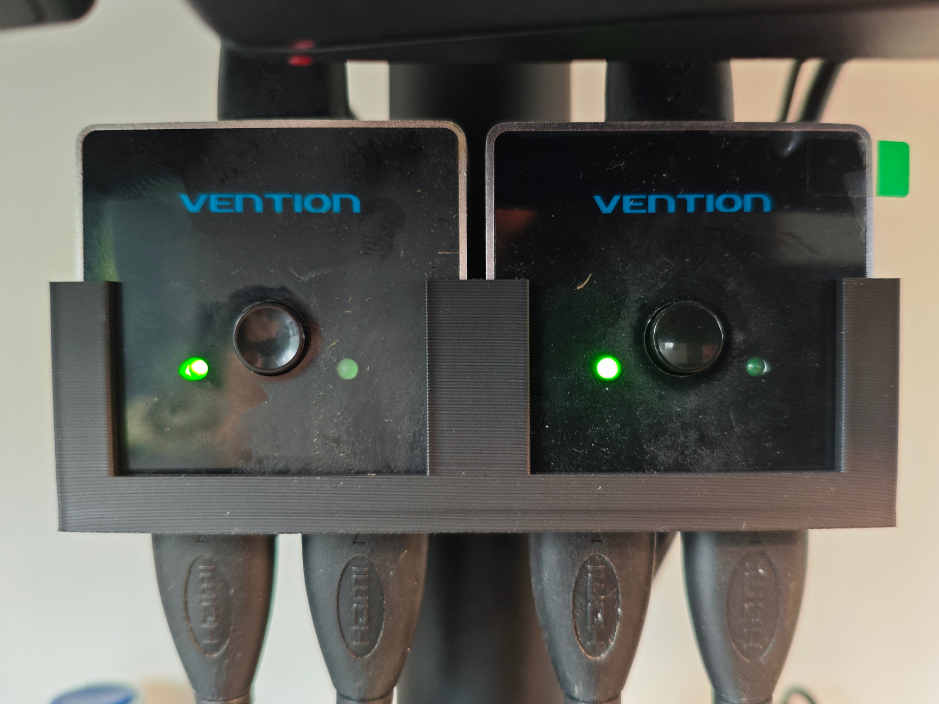 Dual Vention HDMI switch holder