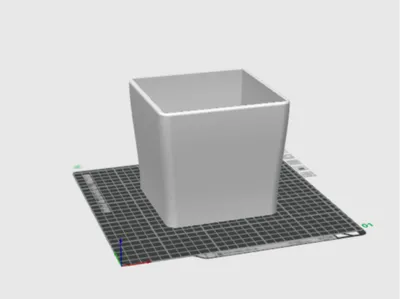 Minimalist Square Plant Pot with Drip Tray
