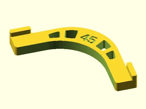 Radiusschablone / Radius Template (customizable)