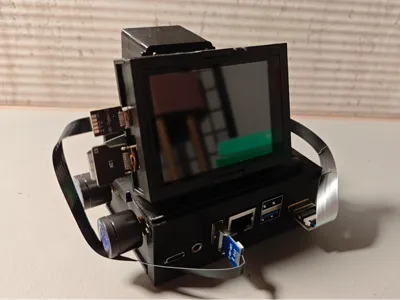 ARM architecture mini all-in-one PC based on the nanopi m6 development board