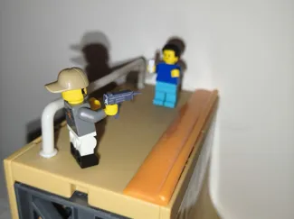 SMG UZI Legos Bricks