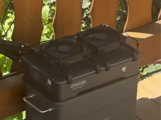 Solar lüfter Halter Zendure Hyper