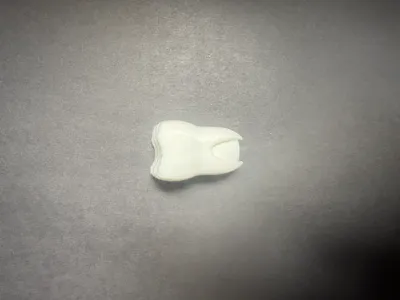 Tooth Shaped Toothpaste Cap