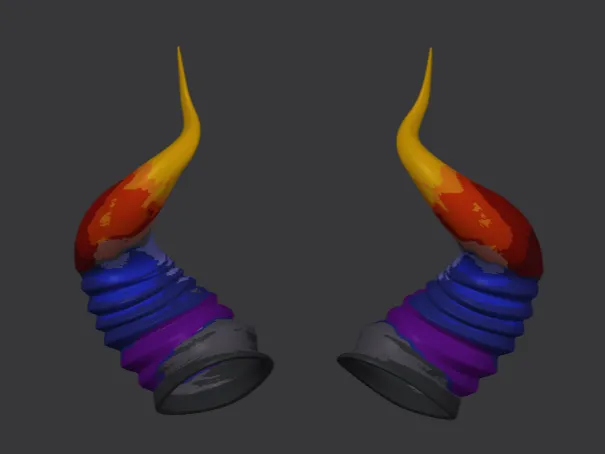 Salomons Horns Multicolor