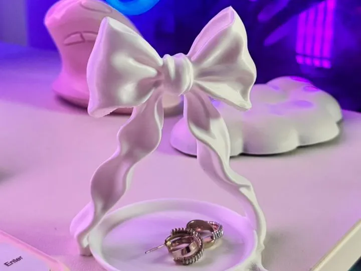 Bow Ribbon Jewelry Tray