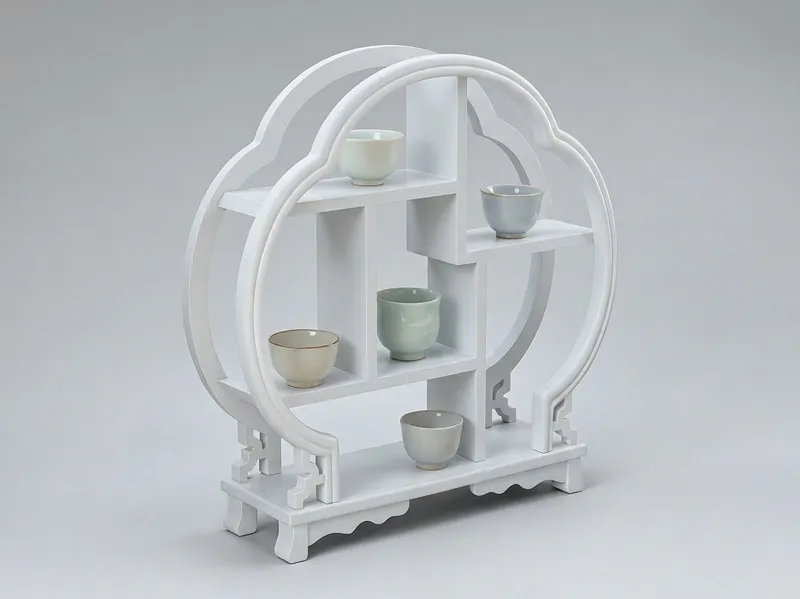 小茶杯博古架