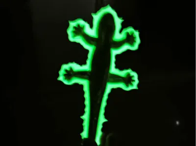 Dad's Exorcism Demon Ward Glow-in-the-Dark Version