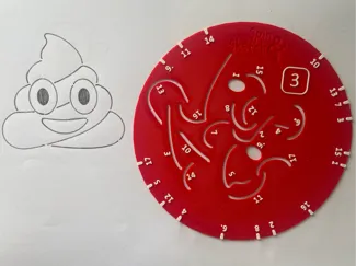 Spin&Sketch 3 Poop emoji