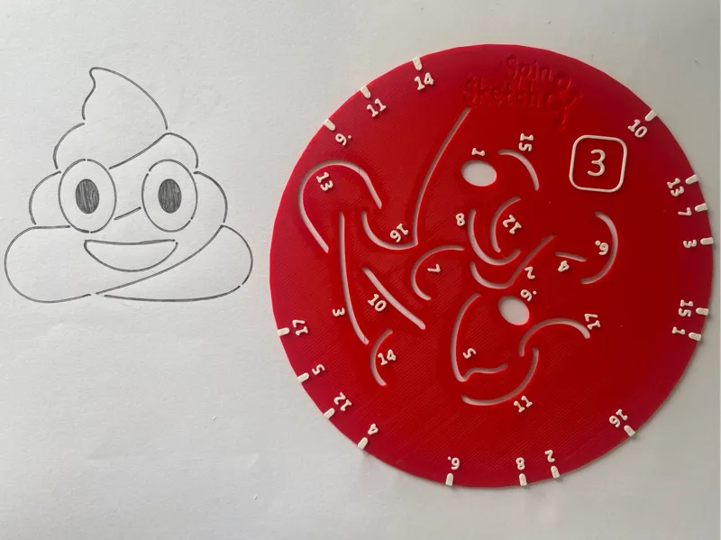 Spin&Sketch 3 Poop emoji