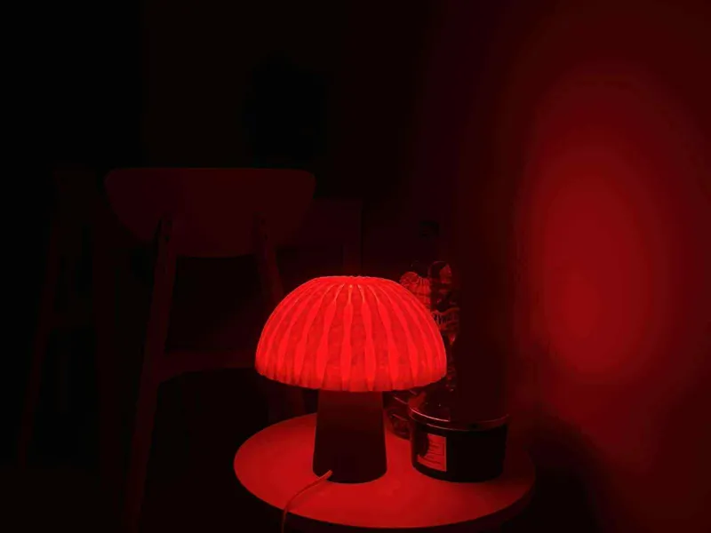 Lampka w kształcie grzyba