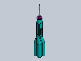 Battery soldering iron