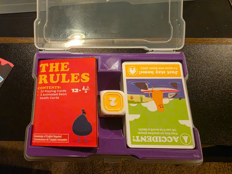 Dumb Ways to die full game Photo Caddy insert.