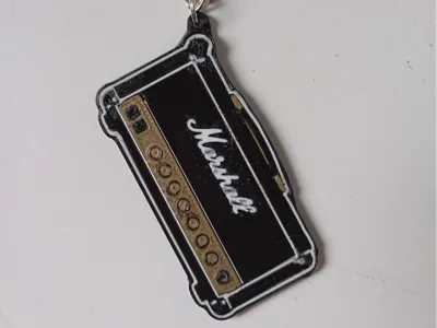 Marshall keychain