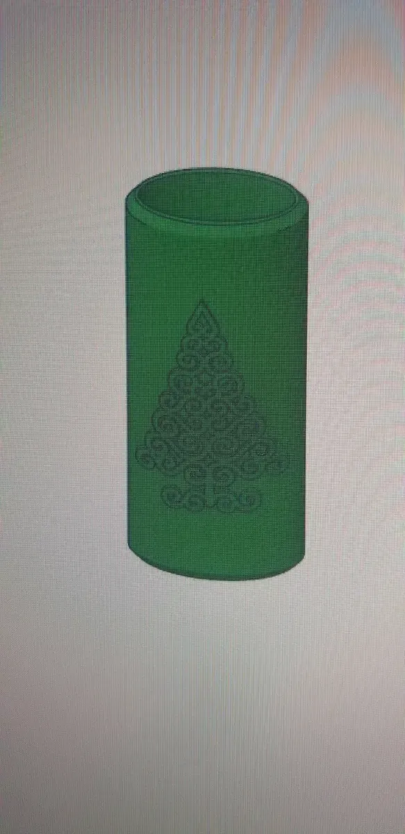 Bic Lighter Case Christmas Tree