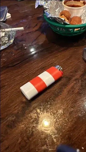 Bic Lighter Multi Color Sleeve/Cover