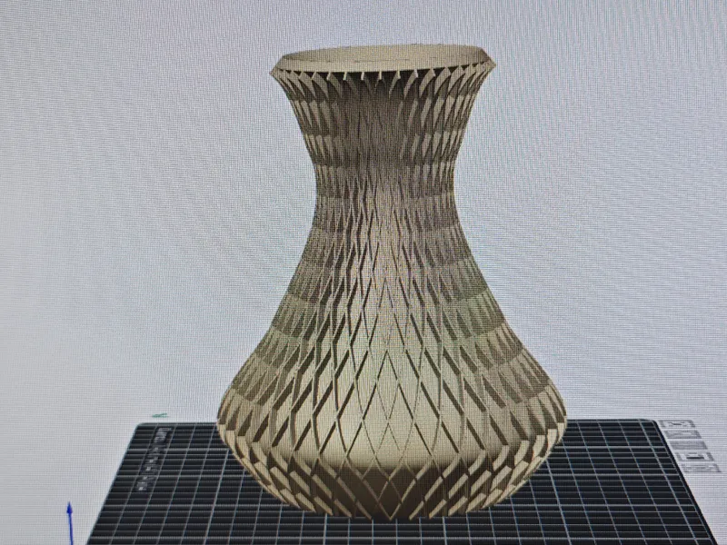 Double Strip Vase