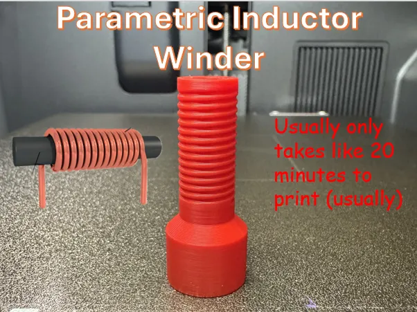 Parametric Inductor Winder