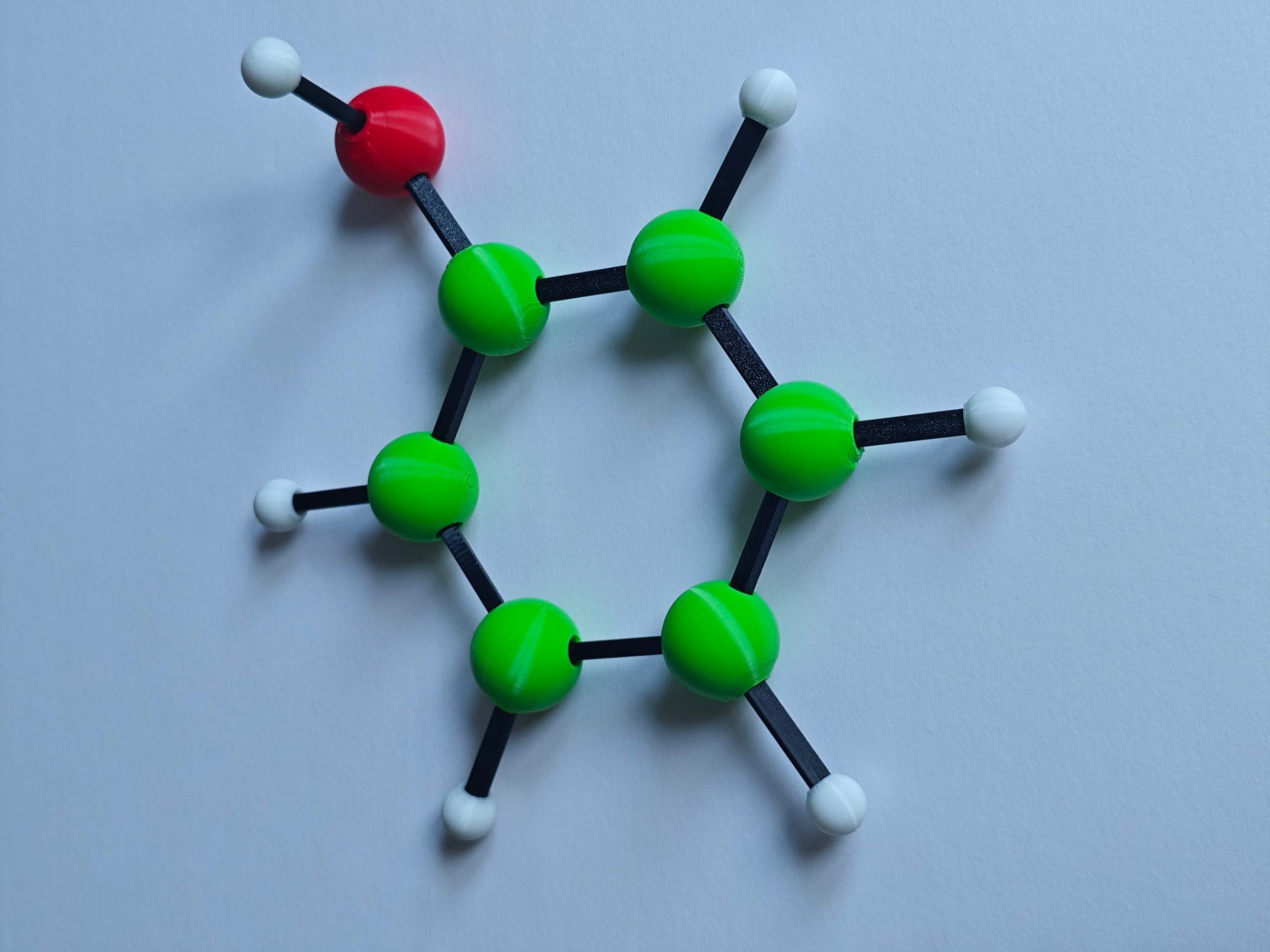 可拼插分子结构教具模型