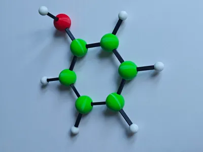 Interlockable Molecular Structure Teaching Aid Model