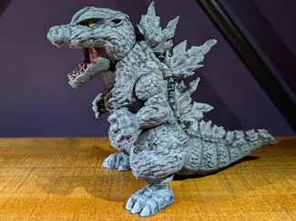 Stylized Godzilla