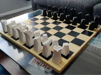 Modern Chess Pieces