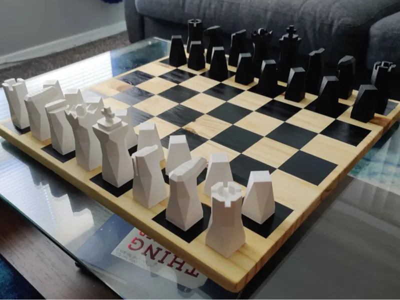 Modern Chess Pieces