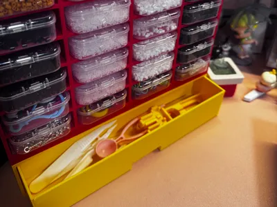 Perler Bead Box Base (Expansion Box)