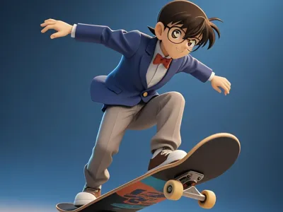 AI Generated Conan Classic Image