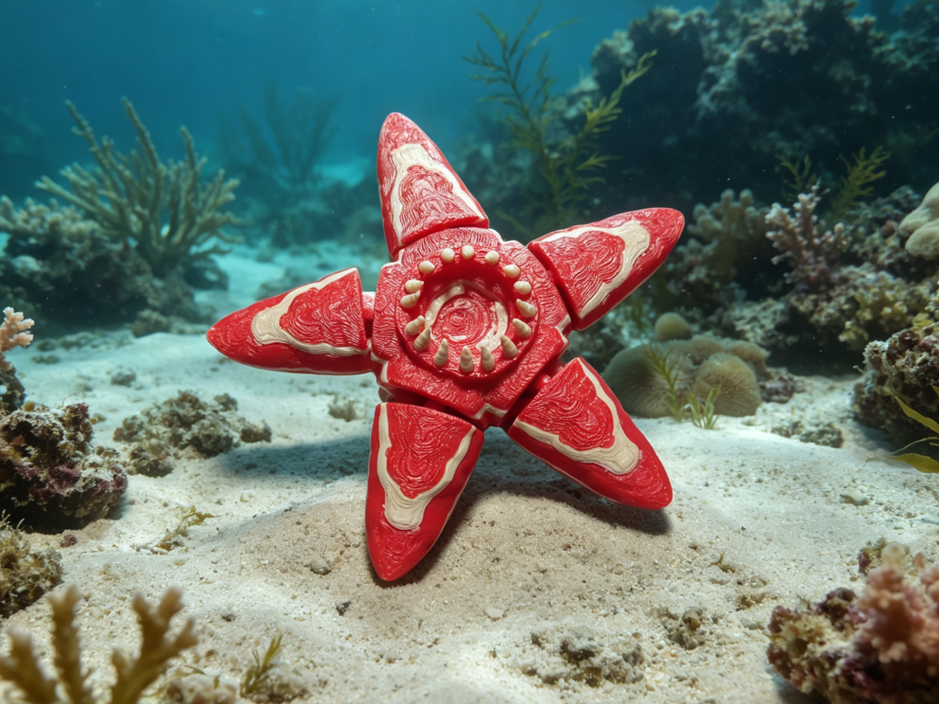 深海系列！利齿海星怪。