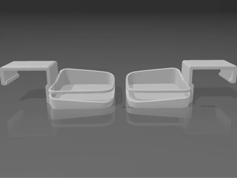 Office Busy Light Holder – Cubicle Wall Clip