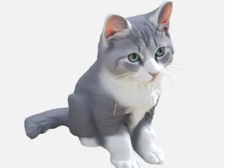 Gato Impreso en 3D