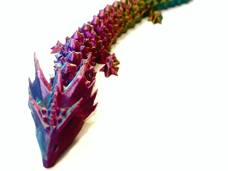 Articulated Dragon- Low Poly Remix