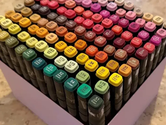 Alcohol markers - Bobbie Goods - Canetinha - stand