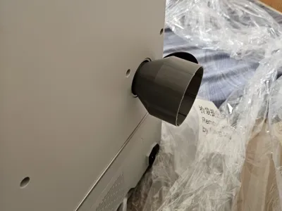 Anycubic P1 to 75mm Duct External Exhaust Connector