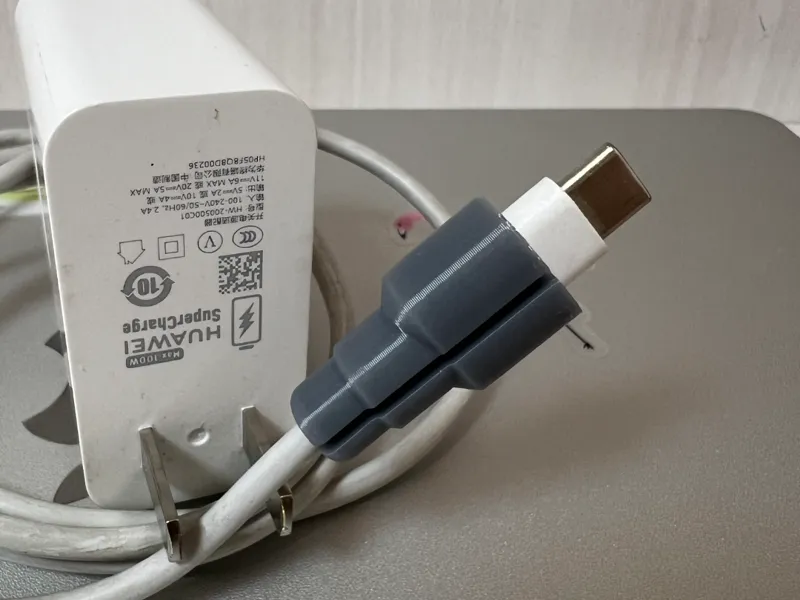 华为6A数据线C端TPU保护套