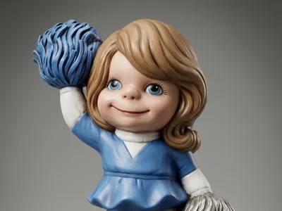 Atlantic Smiley Cheerleader