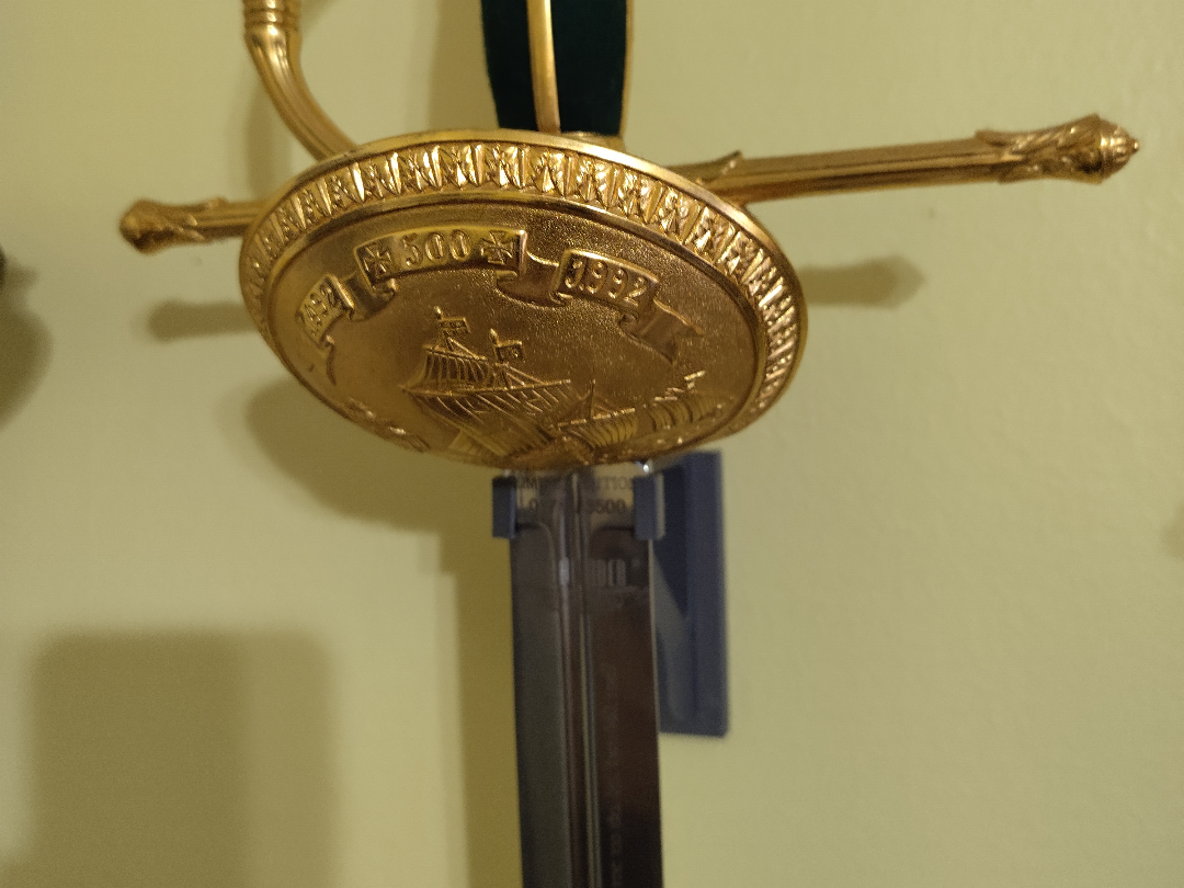 Minimal Sword Mount for Highlander Richie's rapier