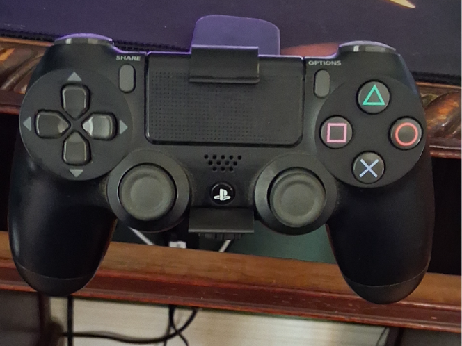 Ps4 gyro steering wheel.