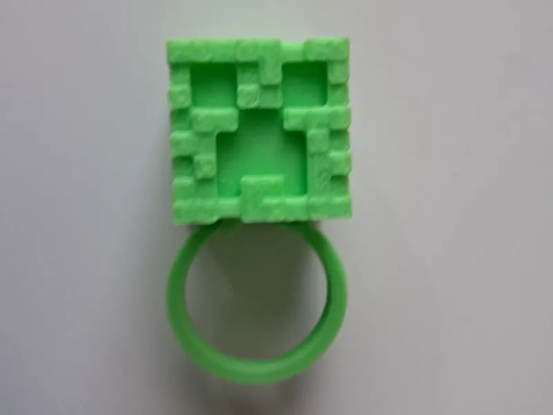 Minecraft Creeper Ring