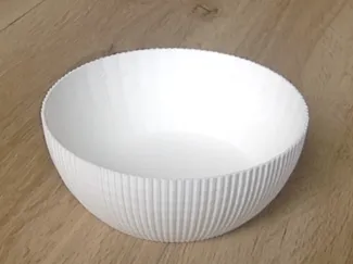 Modern snack bowl